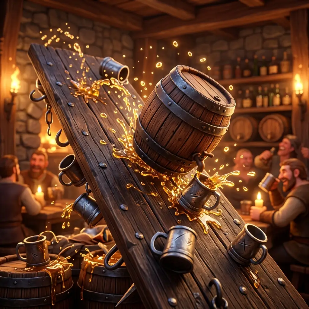 Mead Barrel Drop Game